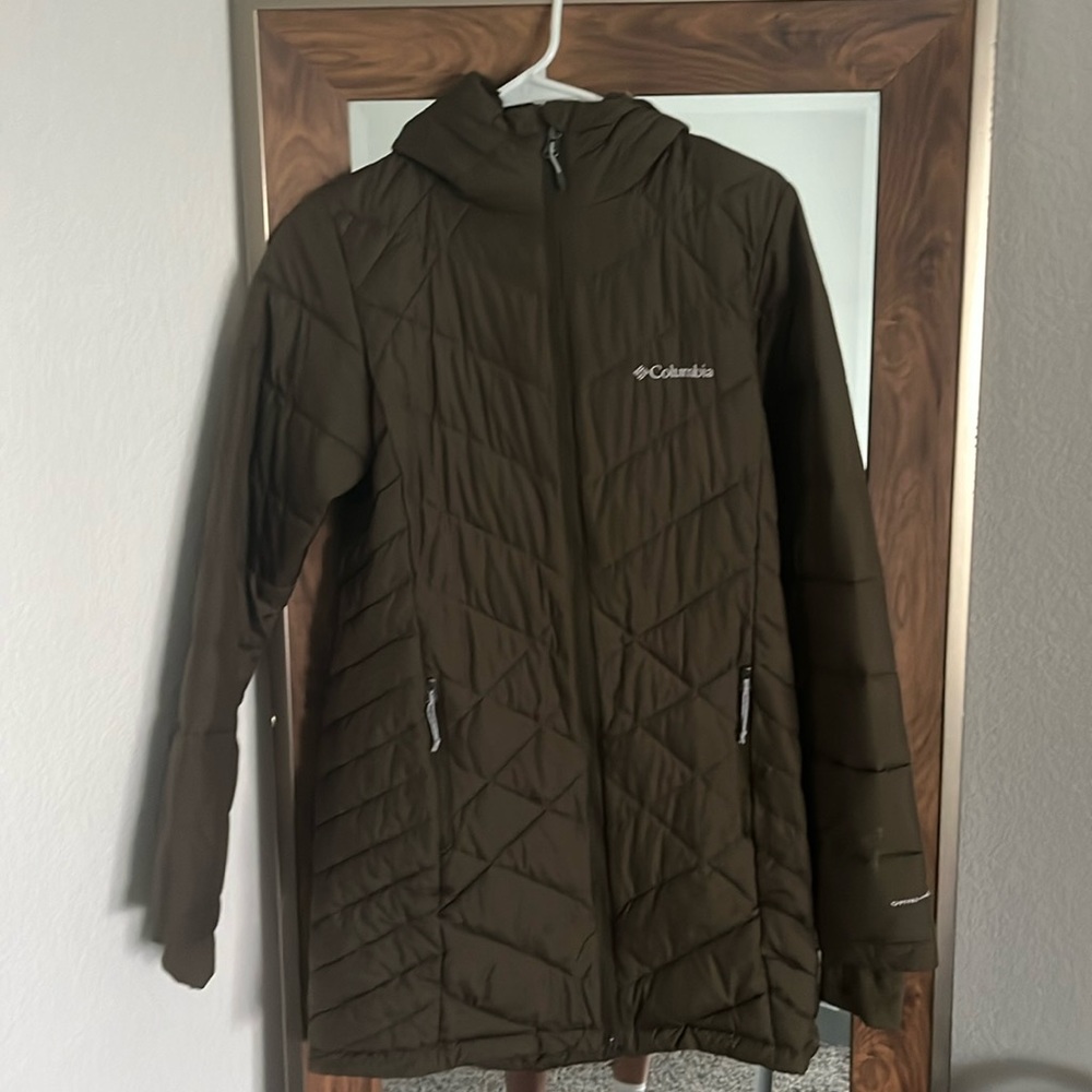 Insulated coat.